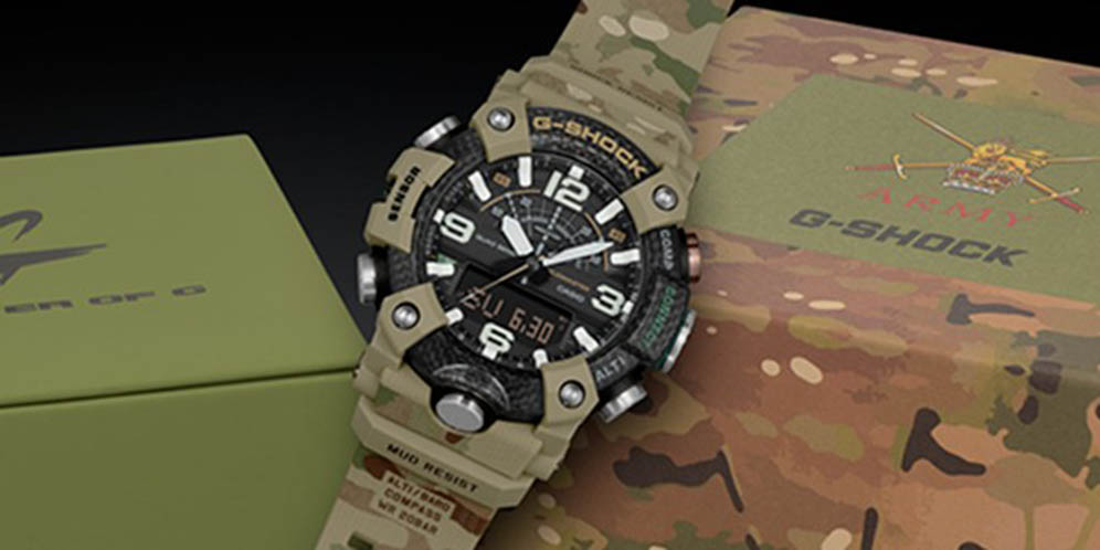 G-SHOCK dan Tentara Inggris Kolaborasi Bikin Jam Tangan